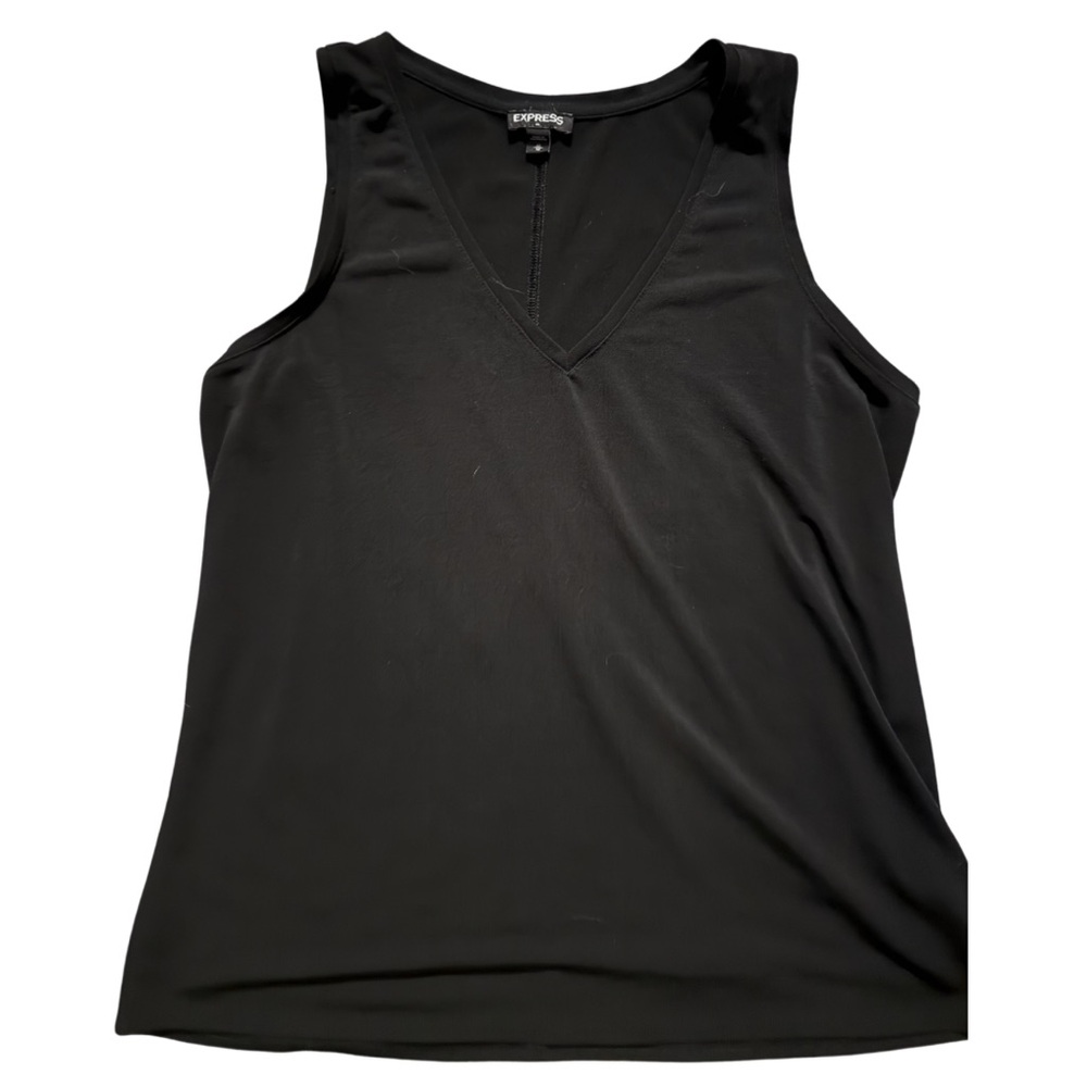 Express Poly/Spandex V-Neck Tank Top